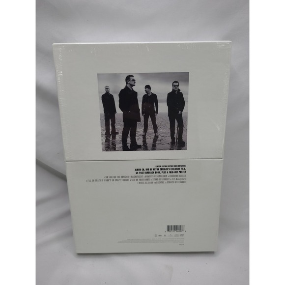 U2 - No Line On The Horizon Box [Limited Edition, Book, Poster, CD+DVD] 2009 NEW - Picture 3 of 4